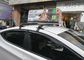 China Automaticamente táxi video vívido o brilho conduzido da tela ajusta o alumínio lateral dobro exportador