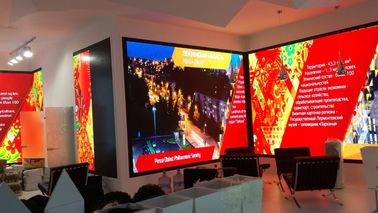 China CE conduzido interno de alta resolução Rosh do aluguer da tela da tela de exposição da grande escala de 16 bocados distribuidor
