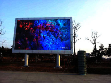 China A tela de exposição conduzida do quadro de avisos de IP65 P6 propaganda exterior, RGB conduziu a parede video fábrica